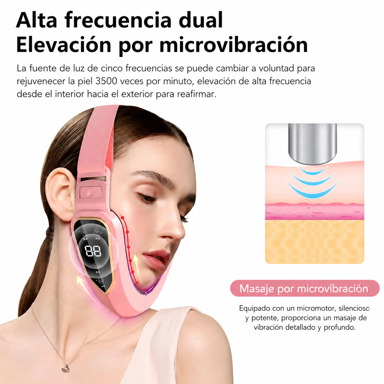 Masajeador Facial Efecto Lifting